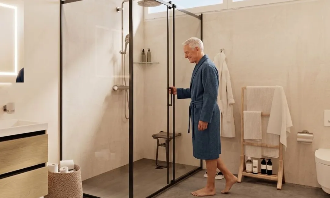 Leeftijdskorting bij nieuwe badkamer